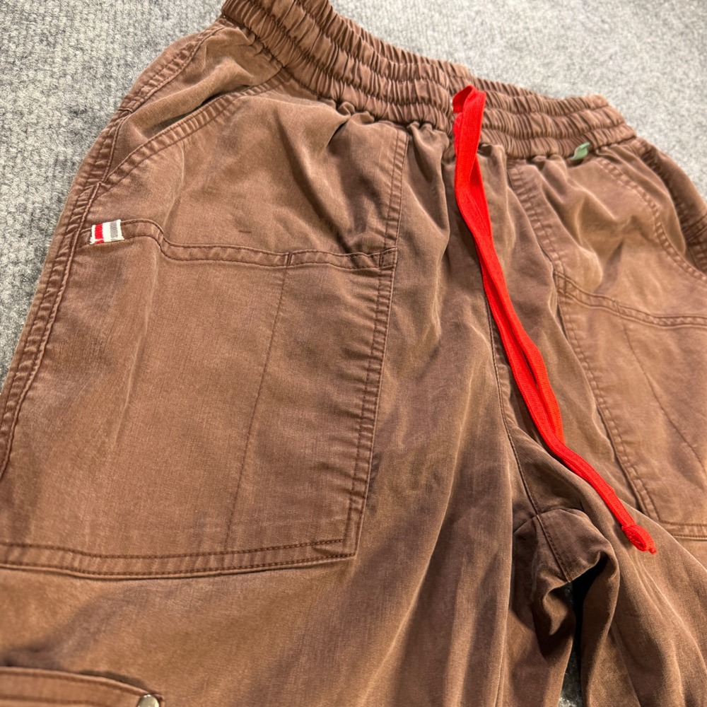 Mediclo Sustainable Scrub Jogger Pants Brown Tencel Blend Mens Size M